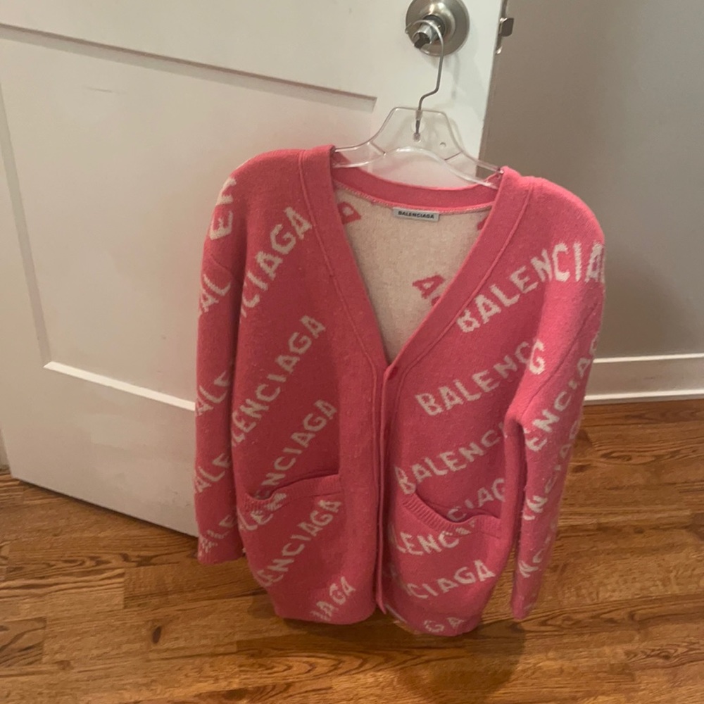 Balenciaga sweater cardigan